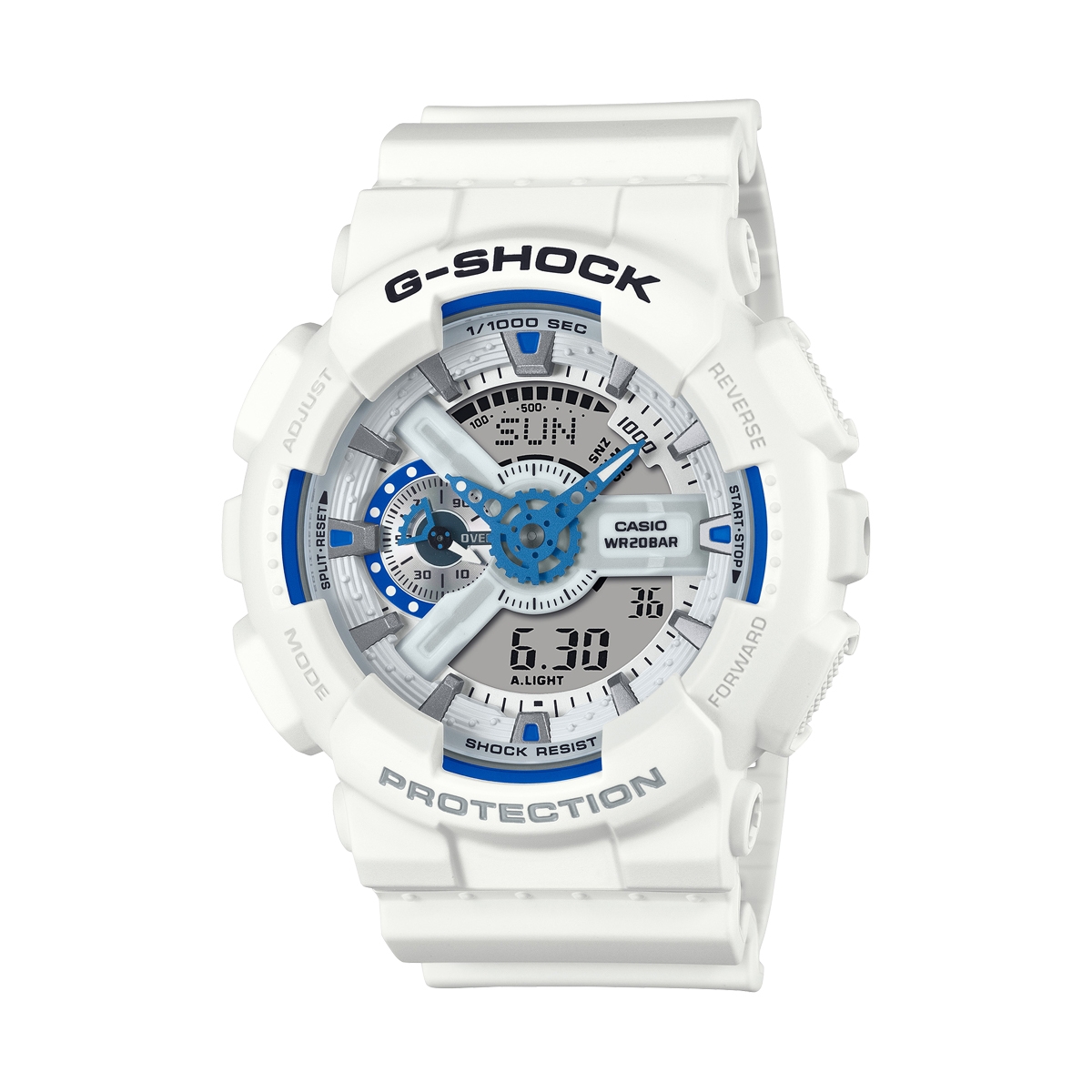 G-Shock GA-110HDS-7AER Hidden Glow front view