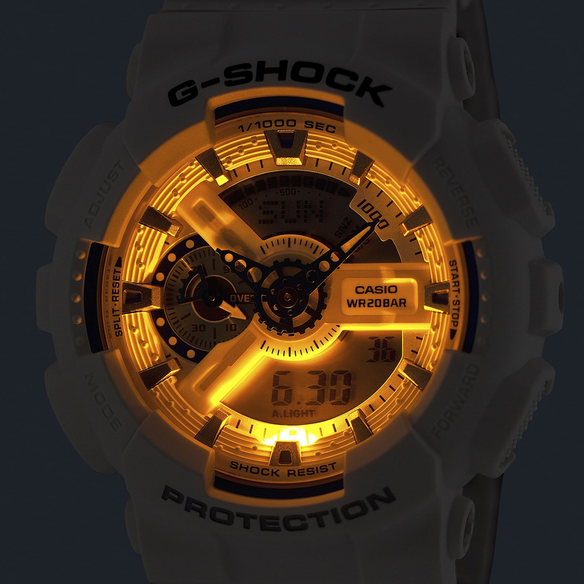 G-Shock GA-110HDS-7AER side profile
