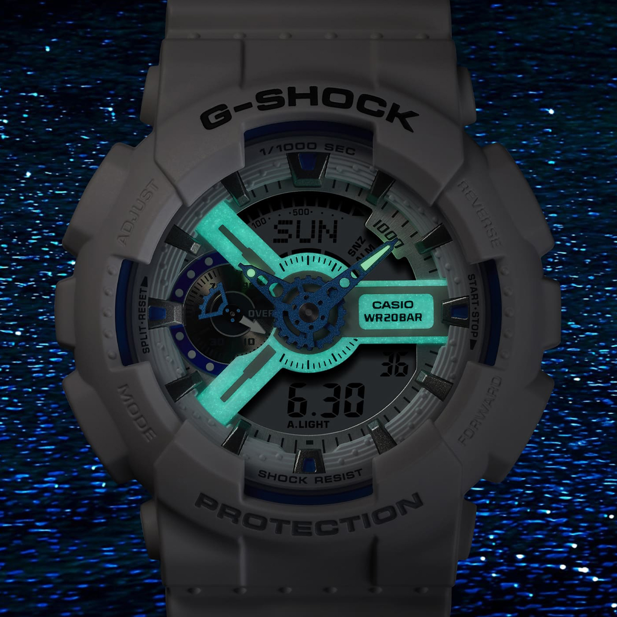 G-Shock GA-110HDS-7AER strap detail
