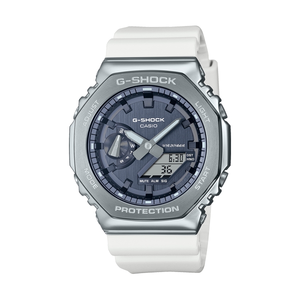 Casio G-Shock GM-2100WS-7AER Oak Metal Covered front view
