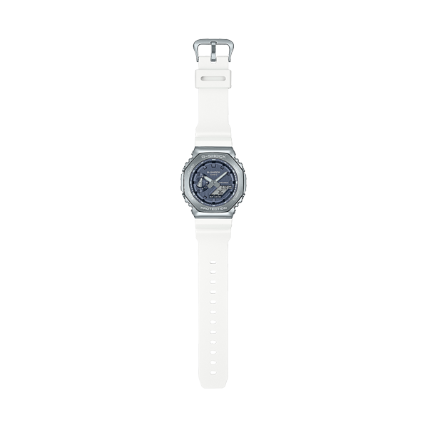 Casio G-Shock GM-2100WS-7AER case and bezel detail