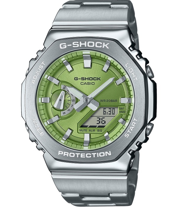 Casio G-Shock GM-2110D-3AER full front view