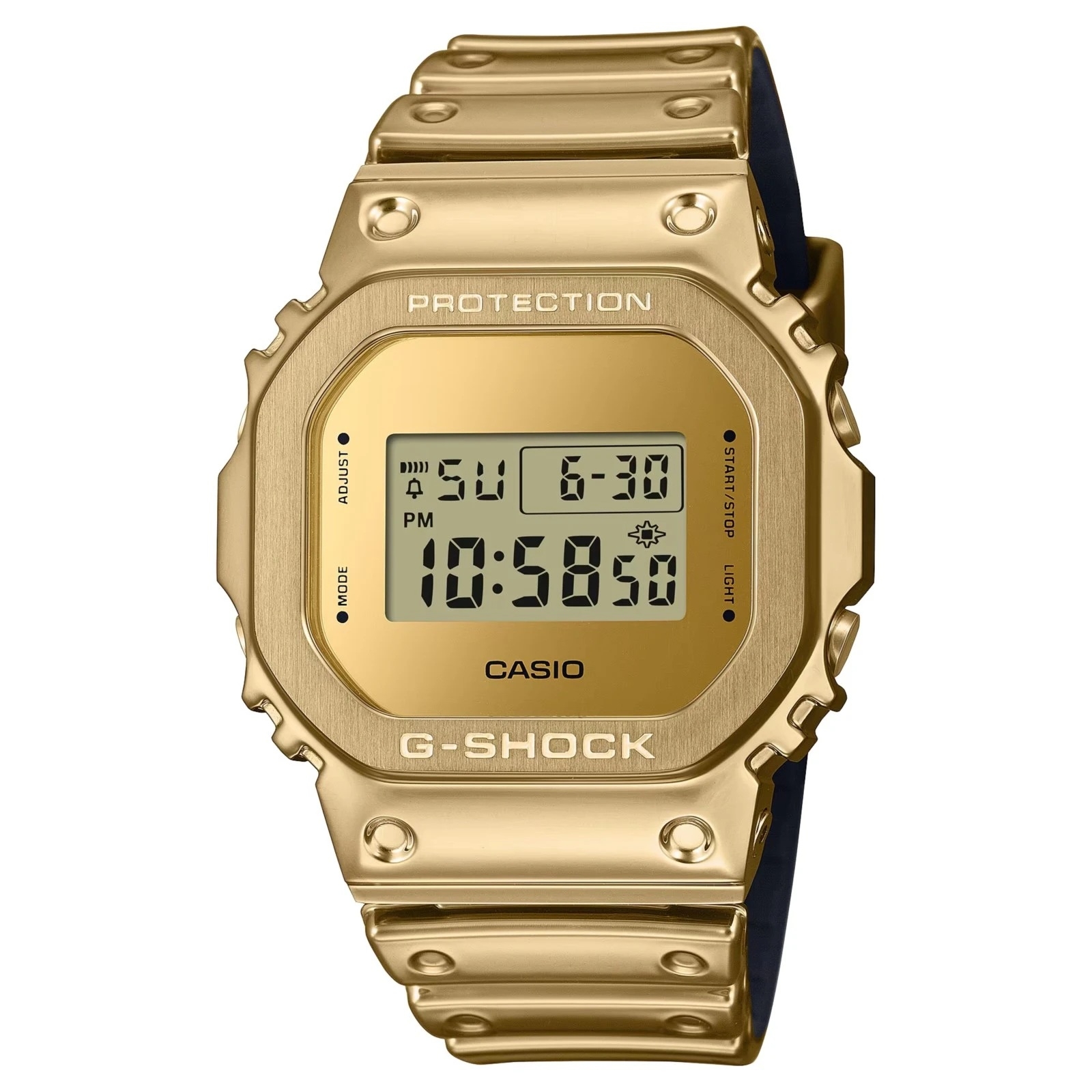 G-Shock GM-5600YMG-9ER The Origin Fine Metallic Gold front view
